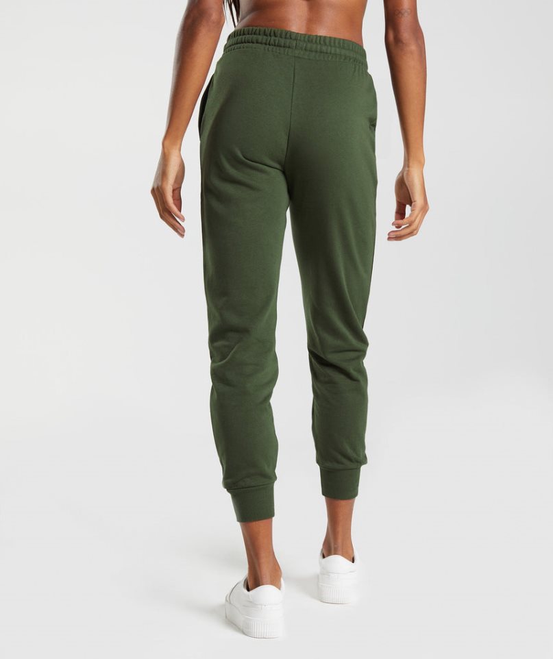 Women's Gymshark Social Club Jogger Olive | CA 3AD158